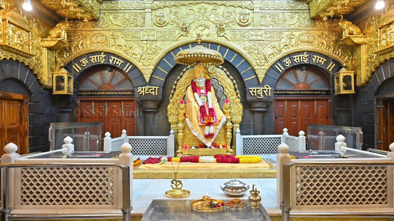 சீரடி சாய்பாபா சனிக்கிழமை காலை தரிசனம் 🕉️ Shirdi Saibaba Saturday Morning Darshan! #saibaba 