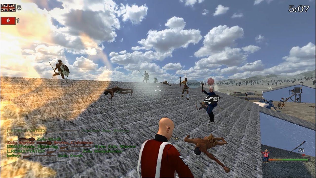 Warband - Mount & Blade - AZW (Anglo Zulu War) Mod - last man standing - Rorke's Drift