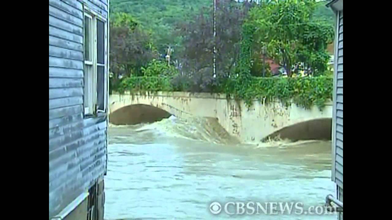 Irene's catastrophic flooding hits Mass. town