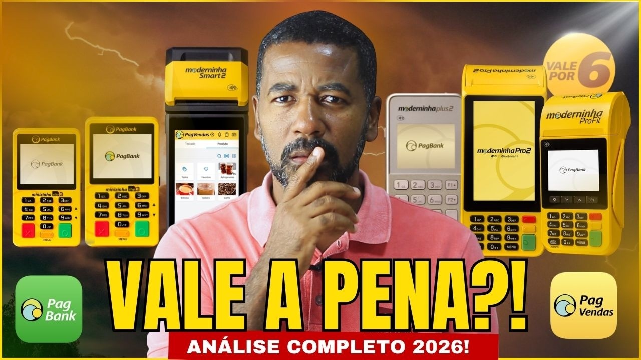 Maquininhas de Cartão PAGBANK Análise Completa