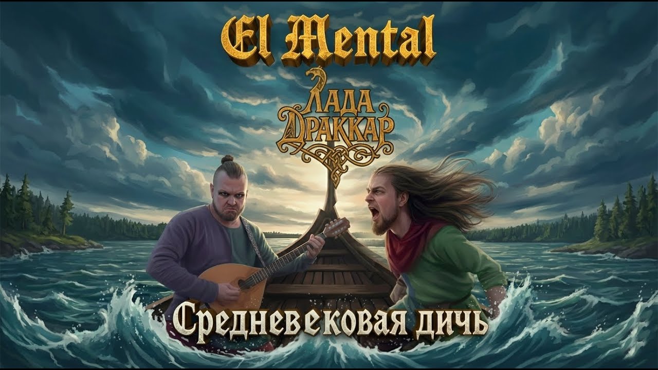 ВИКИНГИ НА ЛАДЕ?! ⛵️ EL MENTAL &mdash; Лада Драккар (Official Video) | Былинный Берег