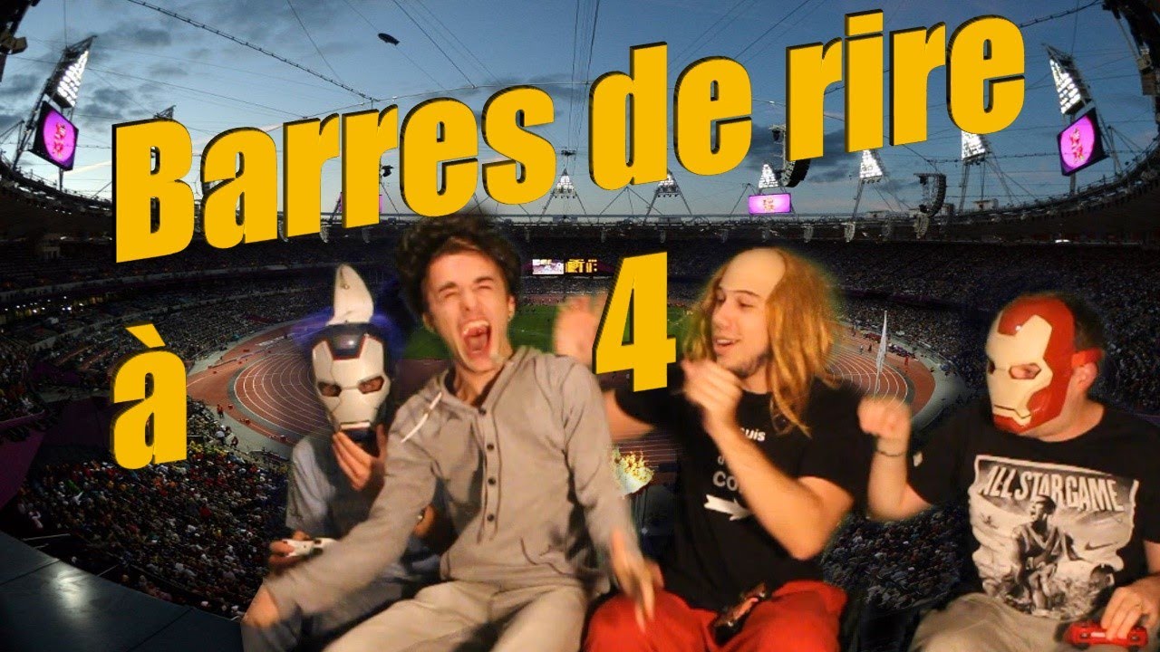 Barres de rire à 4 sur les J.O