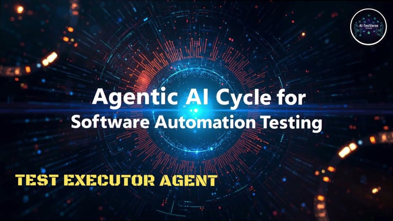 Test Executor Agent | Agentic AI cycle for Software Automation Testing | CrewAI-Python Based