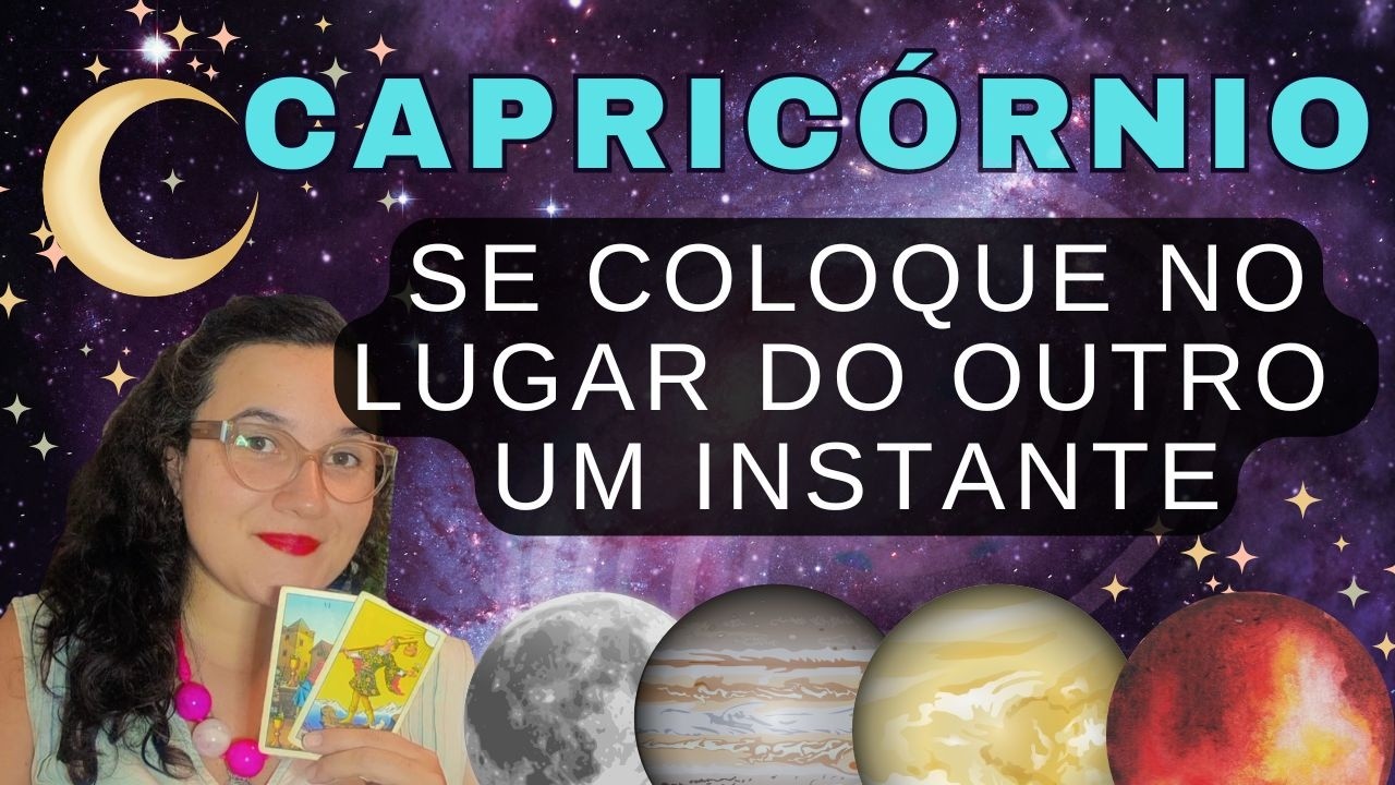 CAPRICÓRNIO - SEI QUE VAI SER DIFÍCIL PERDOAR MAS VOCÊ PRECISA DISSO