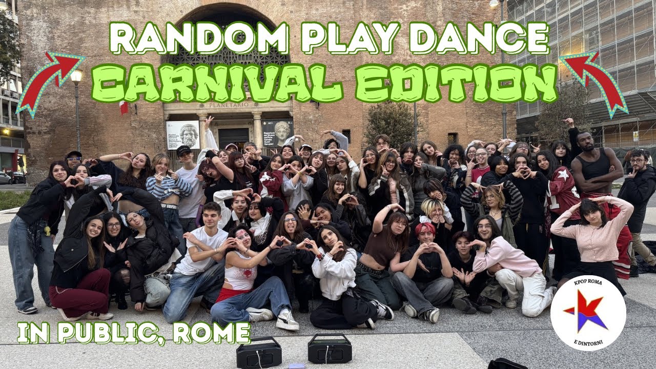 [KPOP IN PUBLIC] RANDOM PLAY DANCE Carnival Edition - 랜덤플레이댄스 in ITALY - FEB 26 pt.1