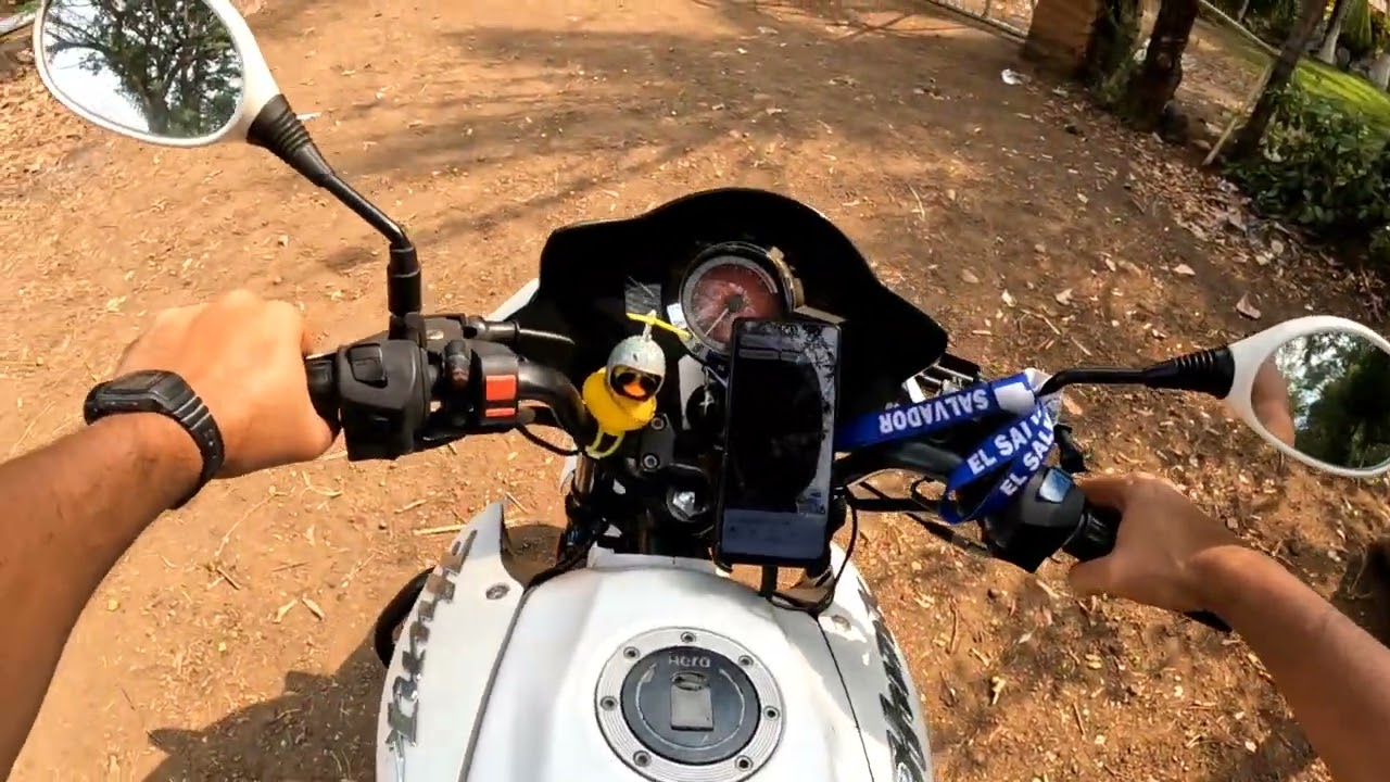 Ruta en moto por la Colonia Santa Beatriz, Cantón Miravalle, Sonsonate, El Salvador 🇸🇻