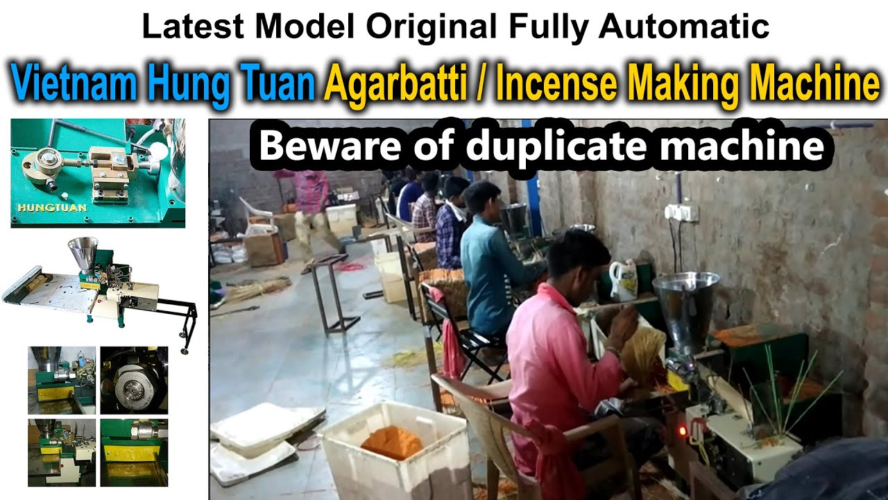 Original Latest Model HUNG TUAN VIETNAM Agarbatti Machine 2020 | अगरबत्ती बनाने की मशीन 2020
