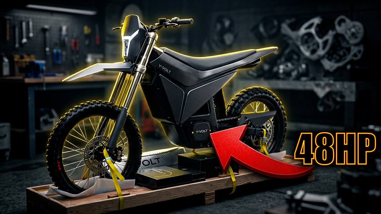 Мой НОВЫЙ электровелосипед-монстр Y-Volt Surge V 35кВт 97.2В