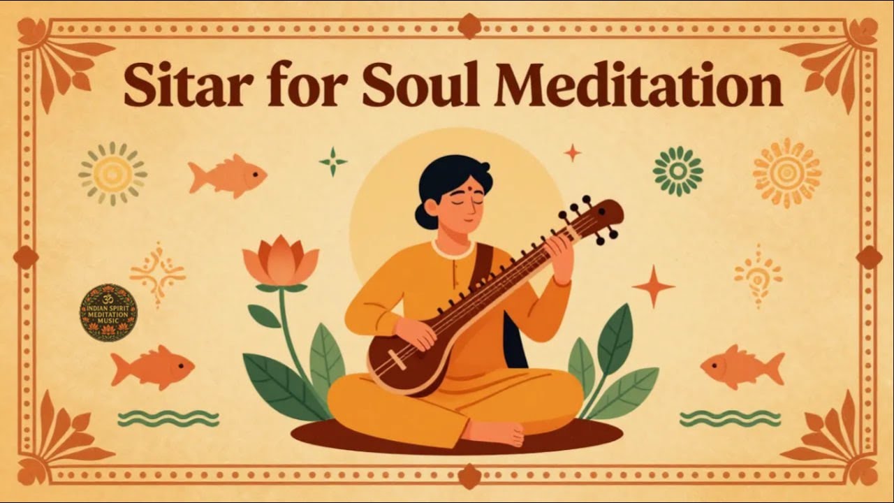 Soul & Mental Health | Indian Classical Meditation Music | Relax, Heal & Focus with Peaceful Raga|1