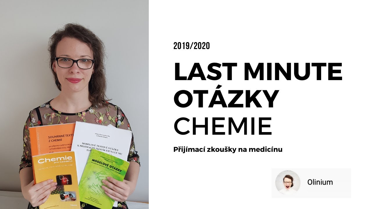 Přijímací zkoušky na medicínu - last minute dotazy 2019/2020