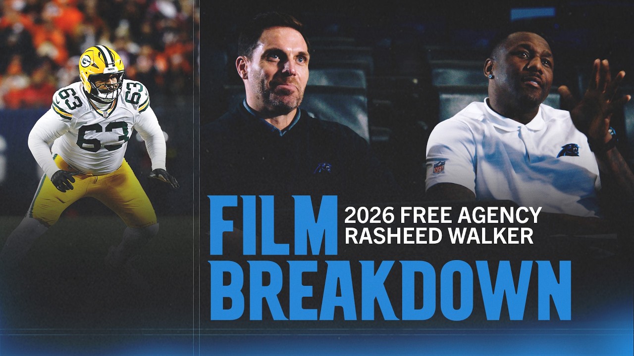 Carolina Panthers GM Dan Morgan breaks down Rasheed Walker film