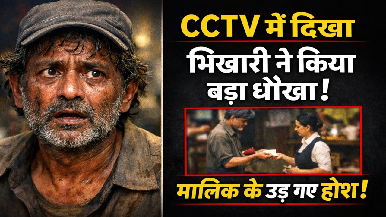 बेटे को बचाने वाले भिखारी को रेस्टोरेंट में दी नौकरी, लेकिन CCTV में जो दिखा, मालिक के होश उड़ गए!