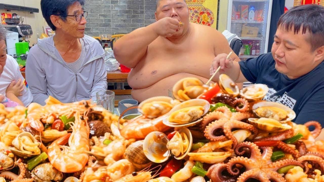 Monkey King's homemade seafood in broth is bursting with flavor in every bite!