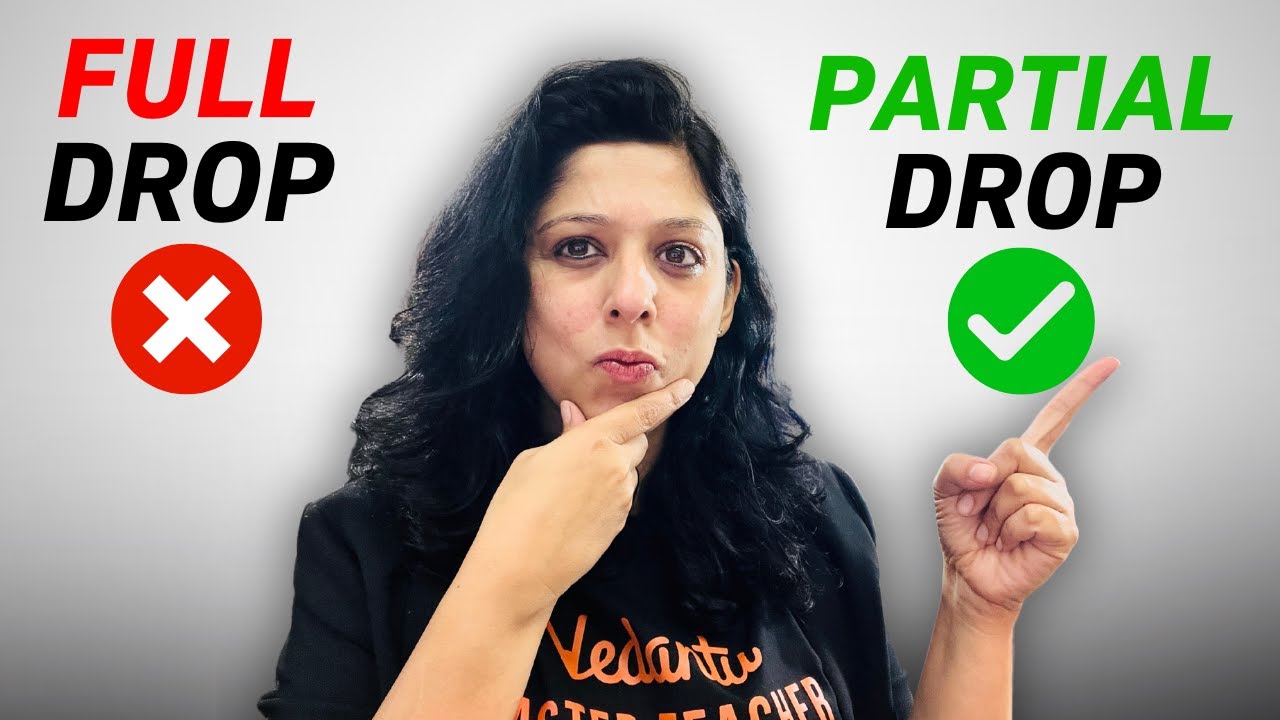 PARTIAL DROP VS FULL DROP…. Which Is Better For YOU?