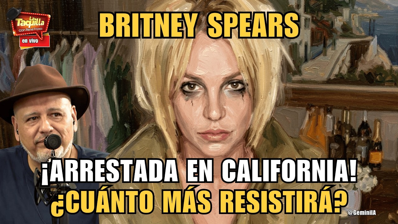 Britney Spears ¡arrestada en California! ¿Cuánto más resistirá? | La Taquilla | Rene Franco