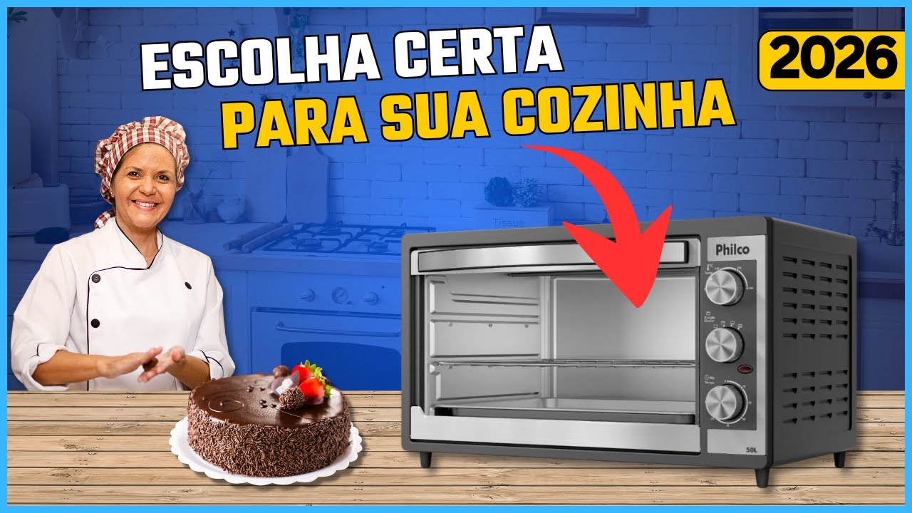 OS 5 MELHORES FORNOS ELÉTRICOS DE 2025!✅ QUAL O MELHOR FORNO ELÉTRICO Custo-benefício em 2025?!
