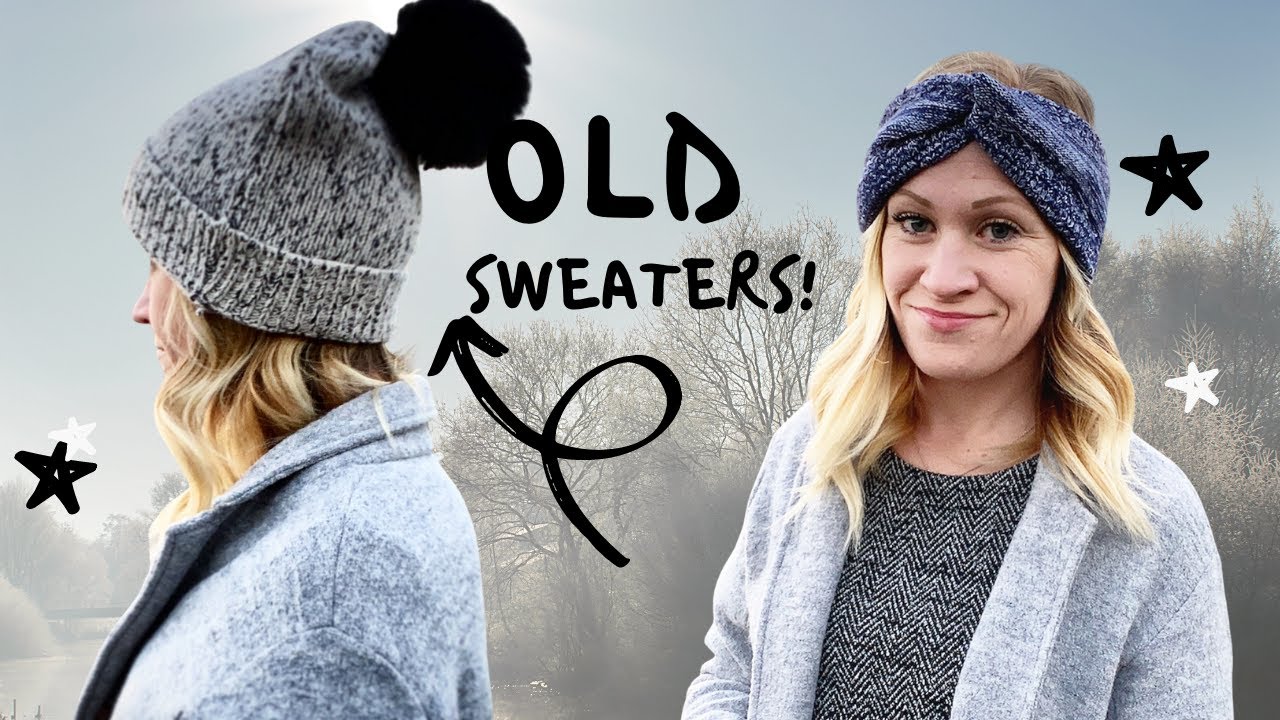 Old Sweater? Here’s How to Turn in Into a Hat
