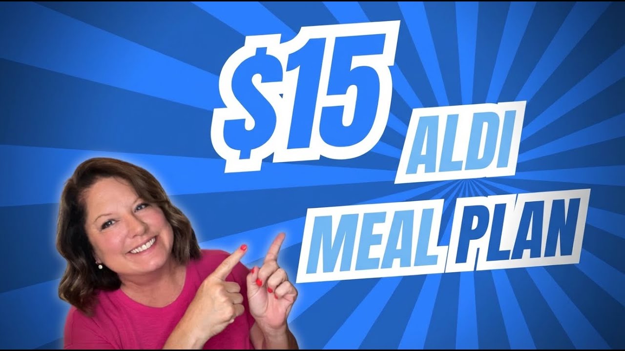 $15 At ALDI This Week || EXTREME BUDGET MEALS