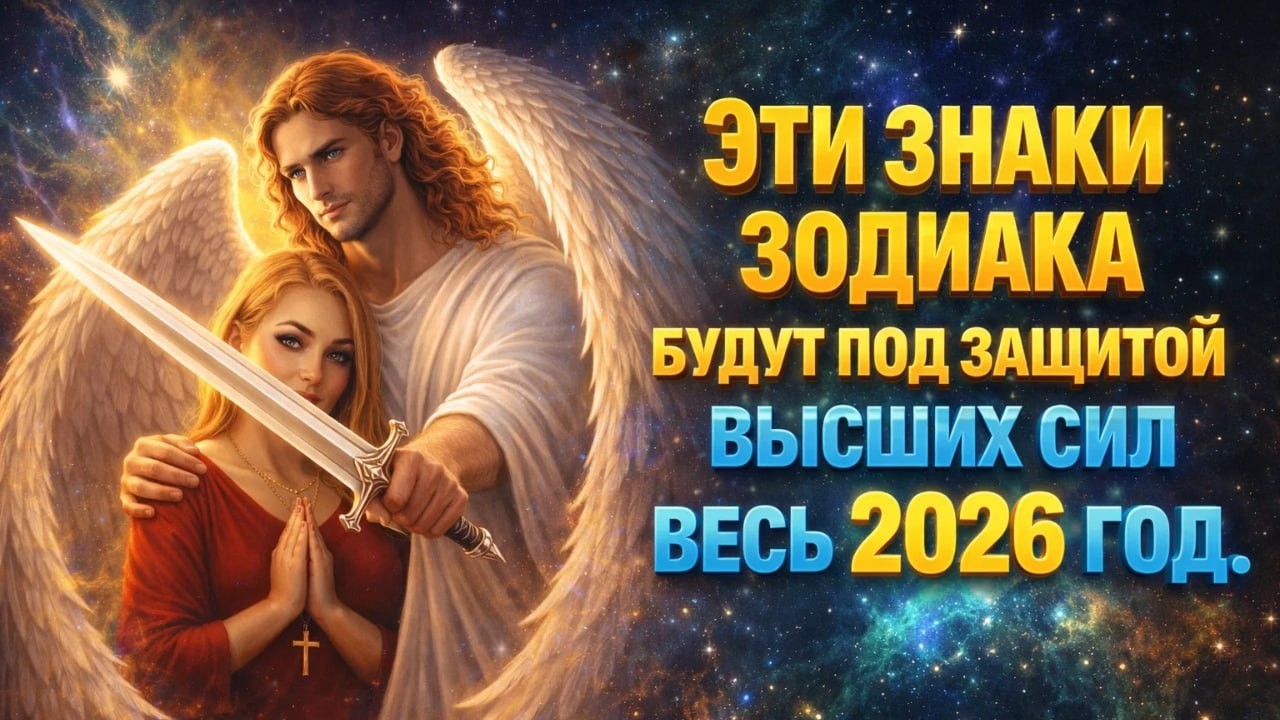 Эти знаки зодиака будут под защитой высших сил весь 2026 год.
