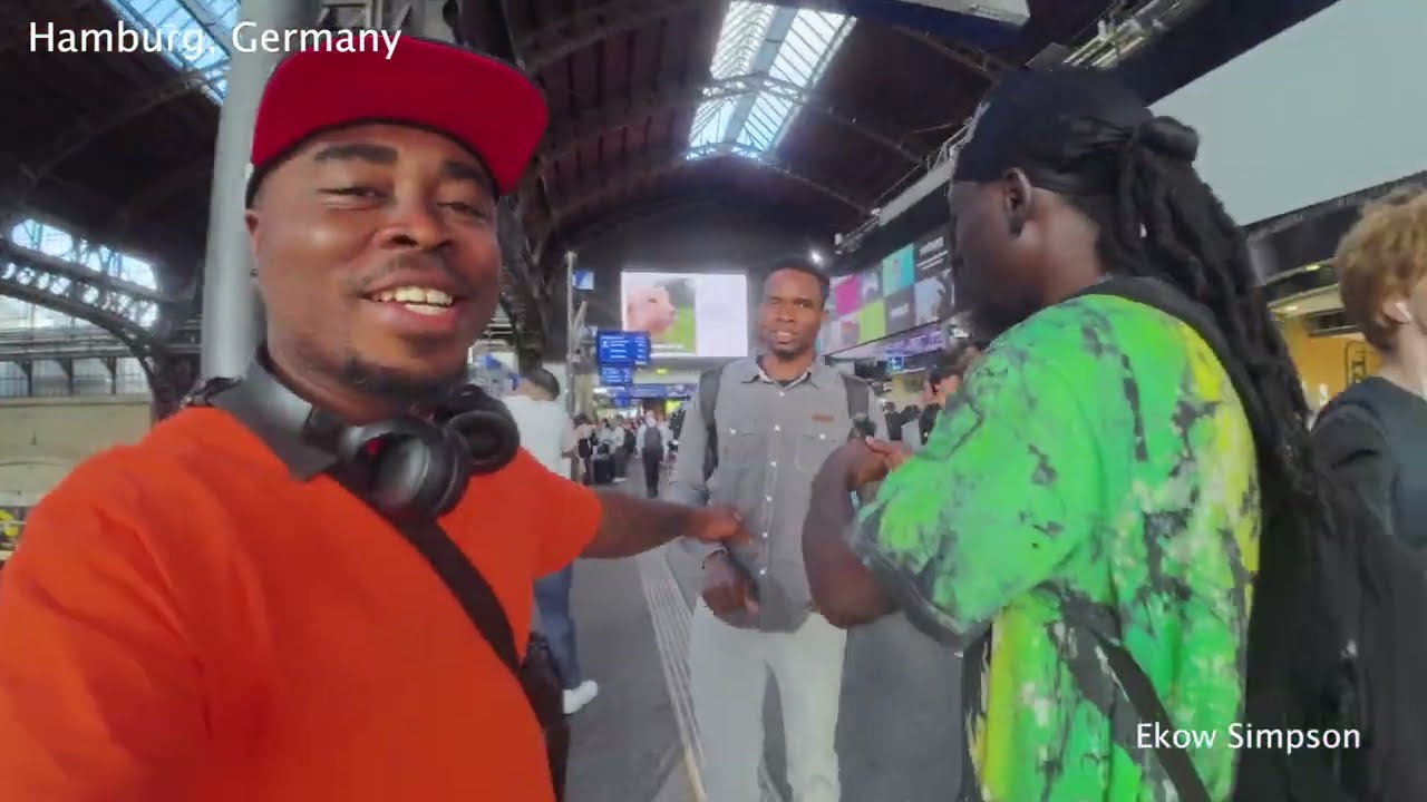 Talking to Africans in Hamburg, Germany 🇩🇪 Vlog