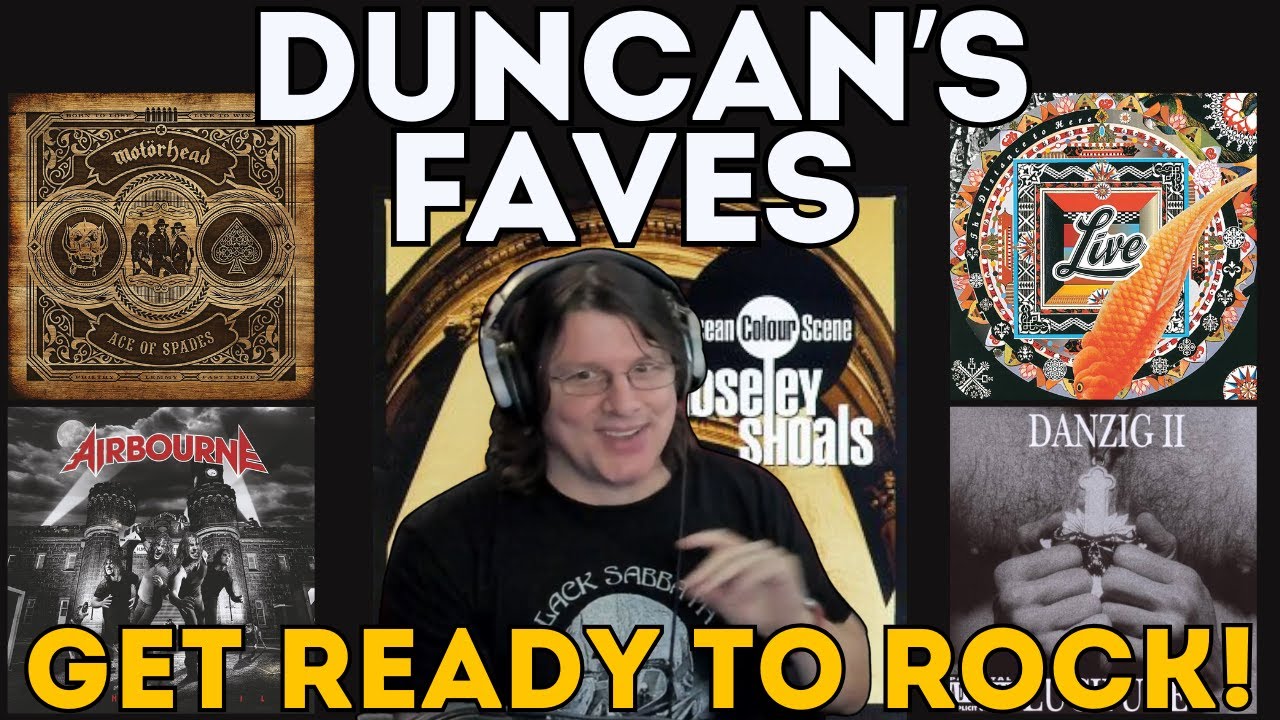 DUNCAN' S PICKS! First Reaction | Motorhead/ Live/ Danzig/ Ocean Colour Scene/ Airbourne/ Van Halen