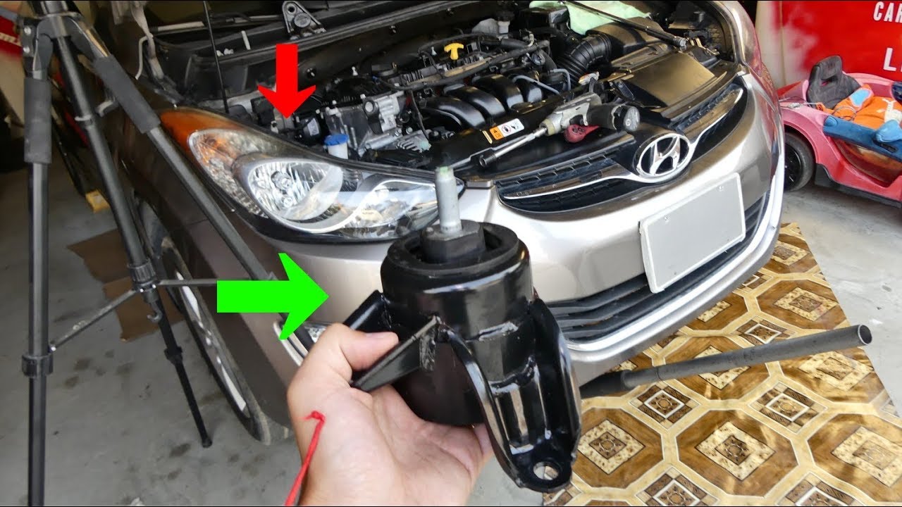 COMO CAMBIAR EL SOPORTE DEL MOTOR EN HYUNDAI ELANTRA i30