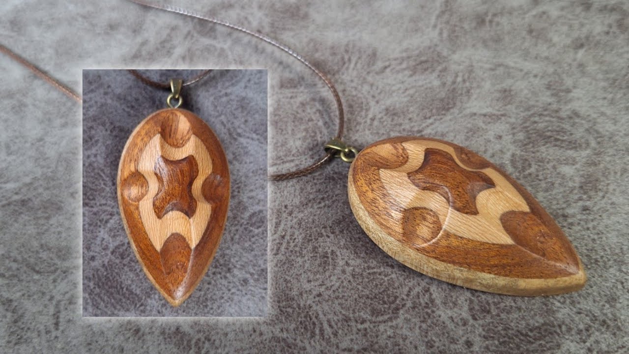 ساخت گردنبند چوبی چند لایه/ Building a Layered Wooden Necklace