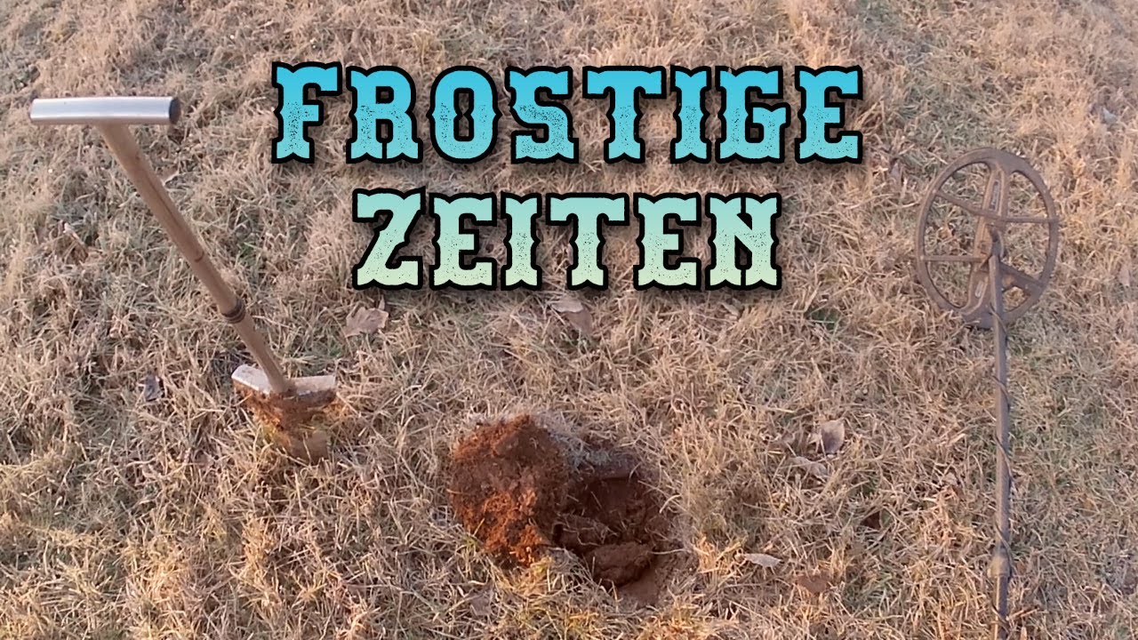Sondeln bei -10 Grad !!! Harte Arbeit! :-)