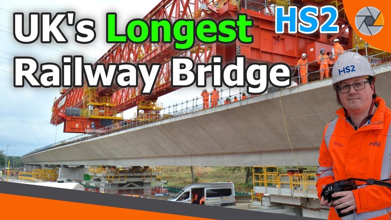 Colne Valley Viaduct Final Segment | HS2