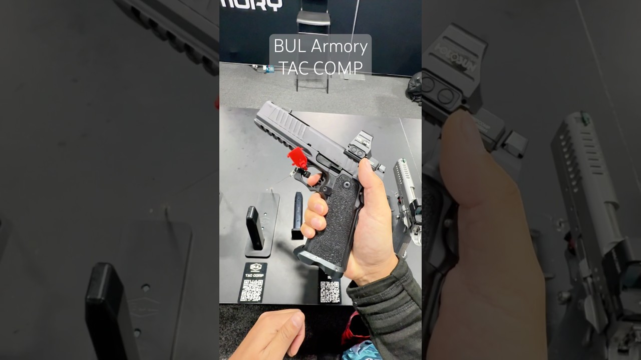 Hands on BUL Armory TAC COMP Pistol - SHOT Show 2025 #shotshow2025