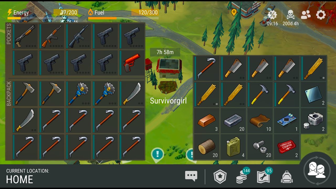 LDOE raid Survivorgirl | Reloaded 2x | 10 Guns 😃