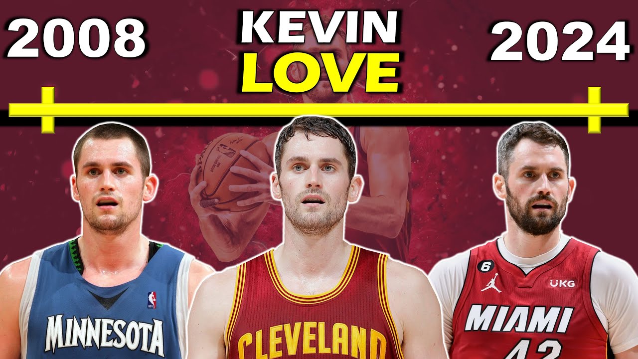 Timeline of KEVIN LOVE'S CAREER | NBA Champion | Rebounding Machine