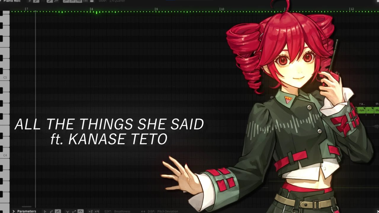 ALL THE THINGS SHE SAID ft. KASANE TETO [SYNTH V COVER]