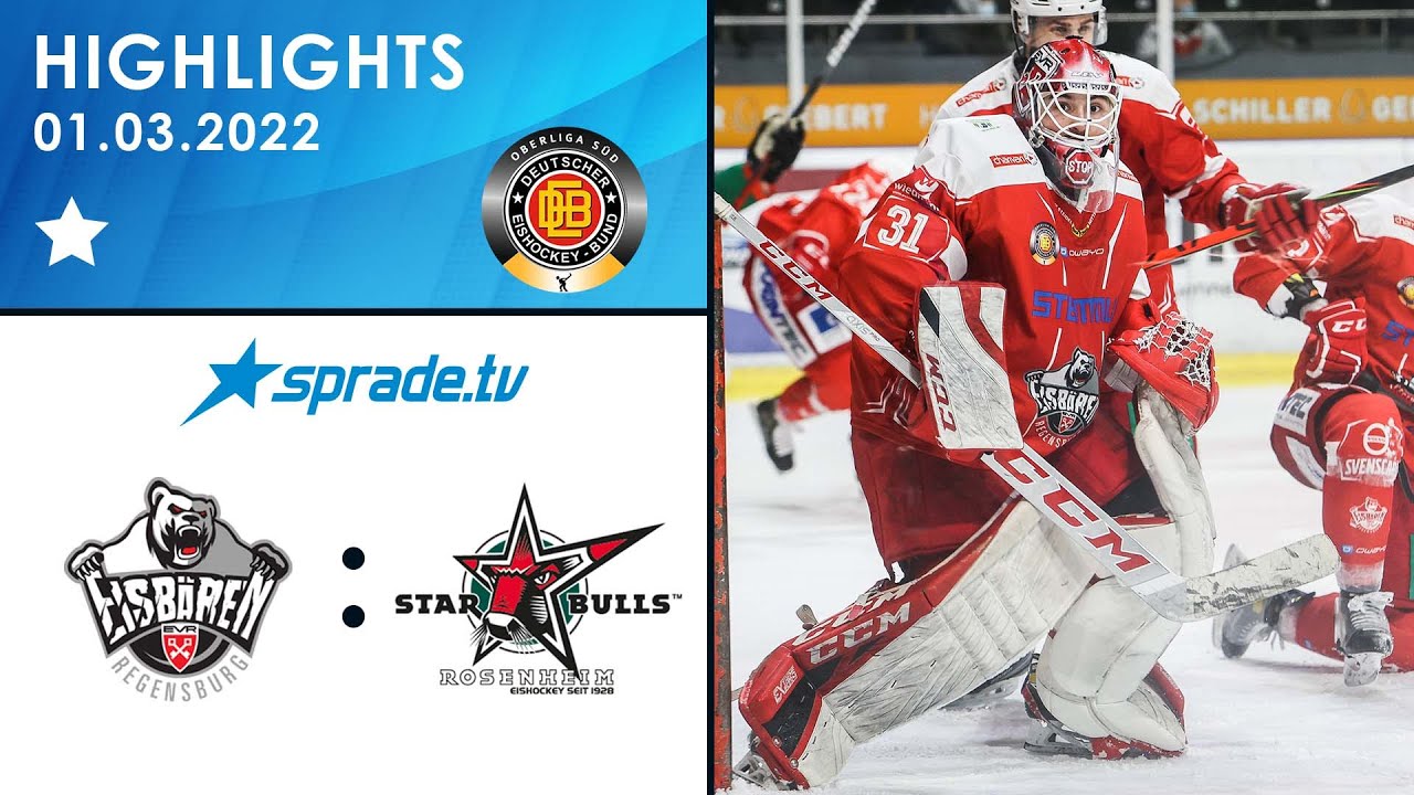 39. Spieltag: Eisbären Regensburg - Starbulls Rosenheim
