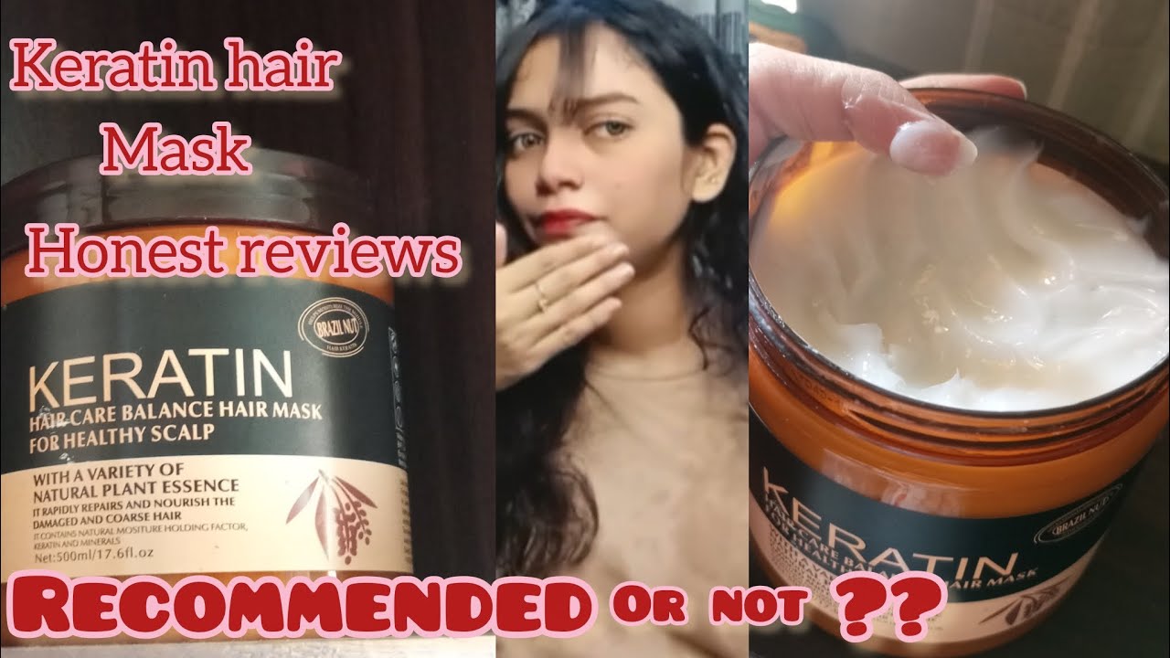 Keratin hair mask || recommended 👎 || honest review ||viral keratin hair mask 