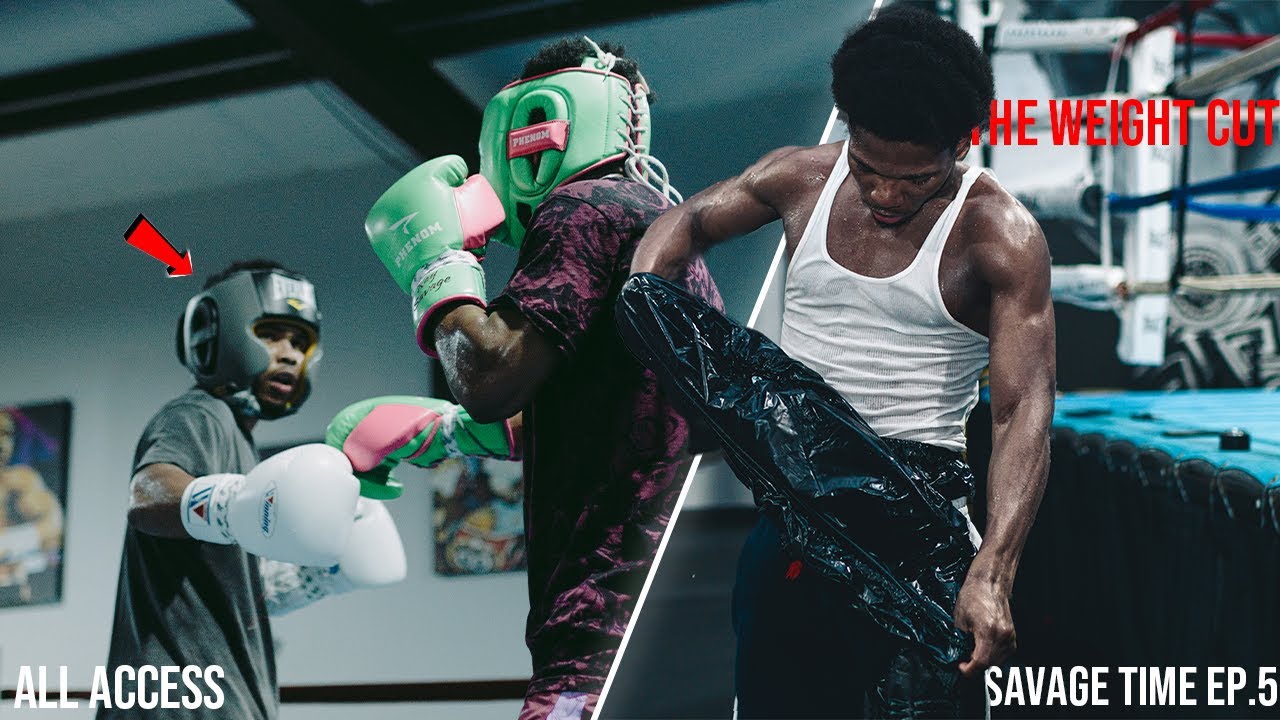 Road To World Champion| 1 Week Left| Raymond Ford in Camp With Shakur Stevenson| Savage Time EP.5