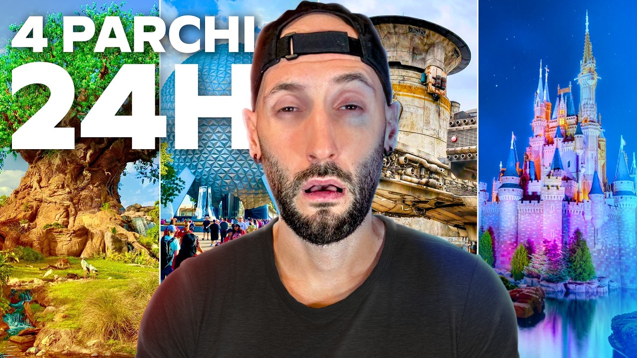 Ho Visitato 4 PARCHI DISNEY in 24 ORE - LA SFIDA DEFINITIVA