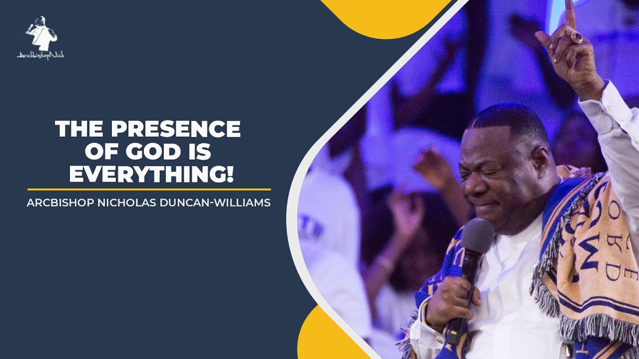 THE PRESENCE OF GOD IS EVERYTHING!