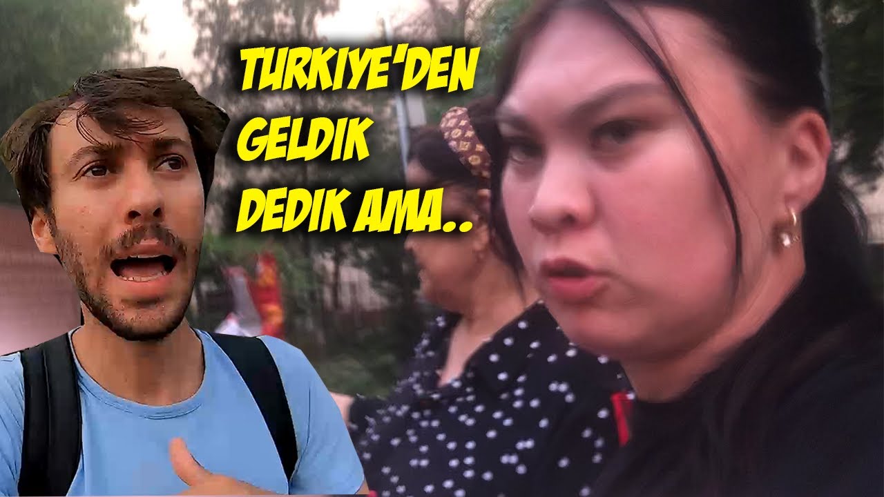 Kazakistan'da Türkler Sevilmiyor Mu? Çimkent sokakları, At Eti Yedim!