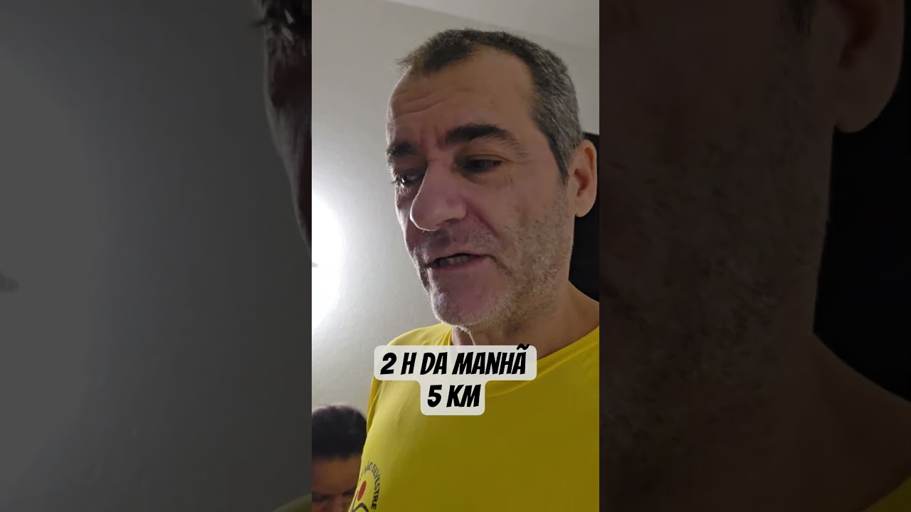 2 h da manhã - 5 km! 