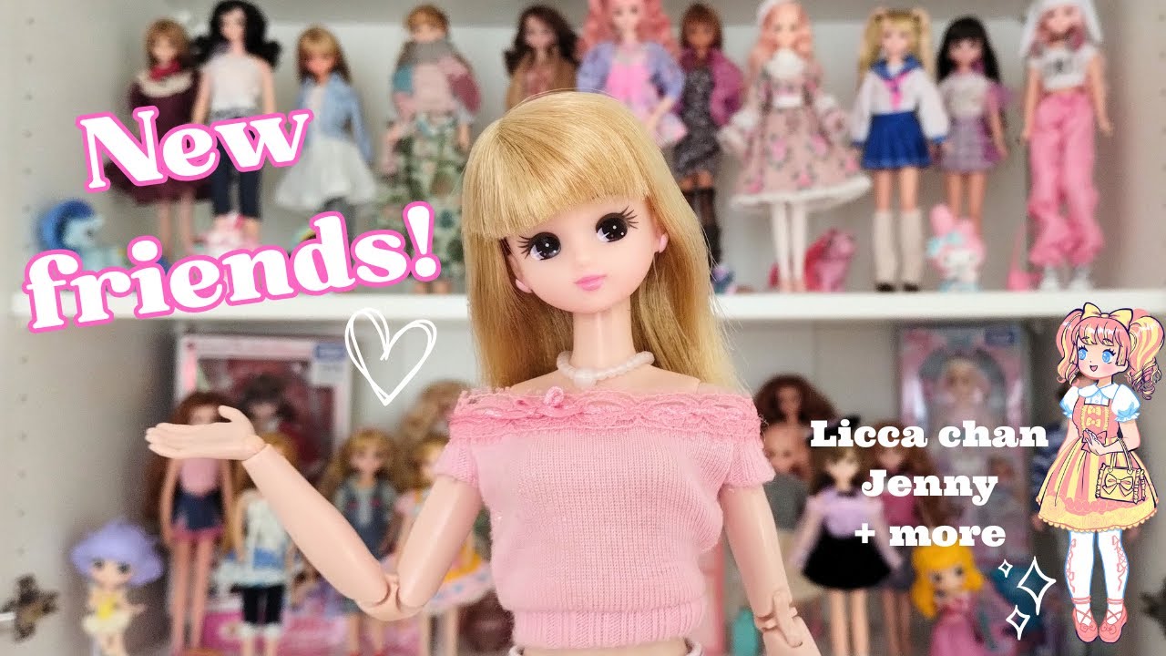 Set up my Licca chan doll shelves with me! 🌸