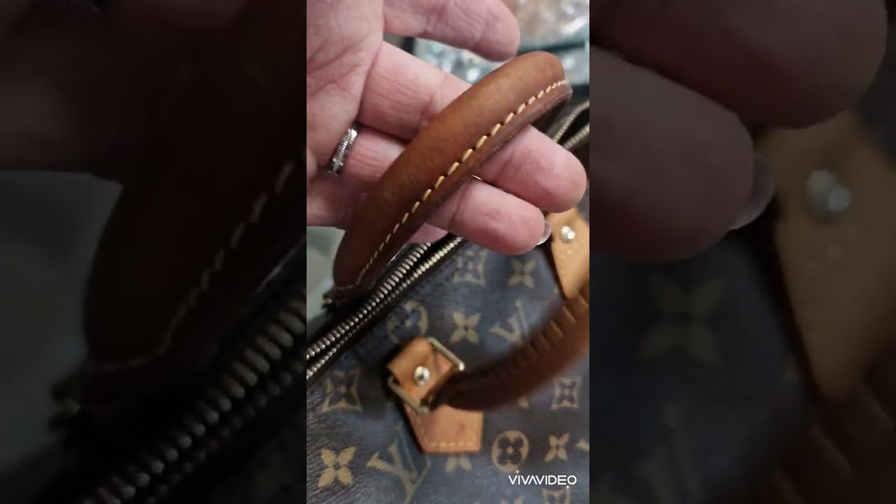 Nettoyage d'un Sac Louis Vuitton Speddy 25