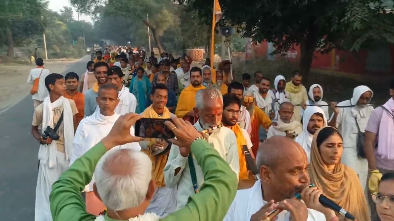 श्री राधा रानीवार्षिक ब्रजयात्रा(बेलवन)30.10.2024#barsana #love #barsanamandir #maanmandir #song #