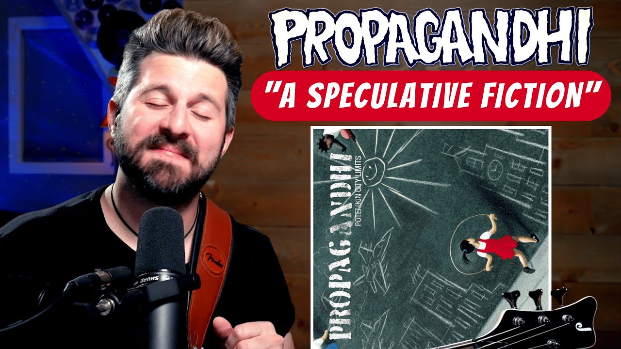 Running out of ways to say I love PROPAGANDHI. Bass Teacher REACTS to 