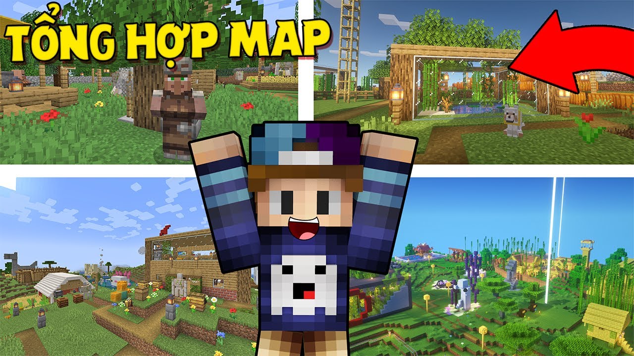 TỔNG HỢP THĂM LẠI TẤT CẢ MAP SINH TỒN CỦA M&Igrave;NH TỪ 1.14 ĐẾN 1.20