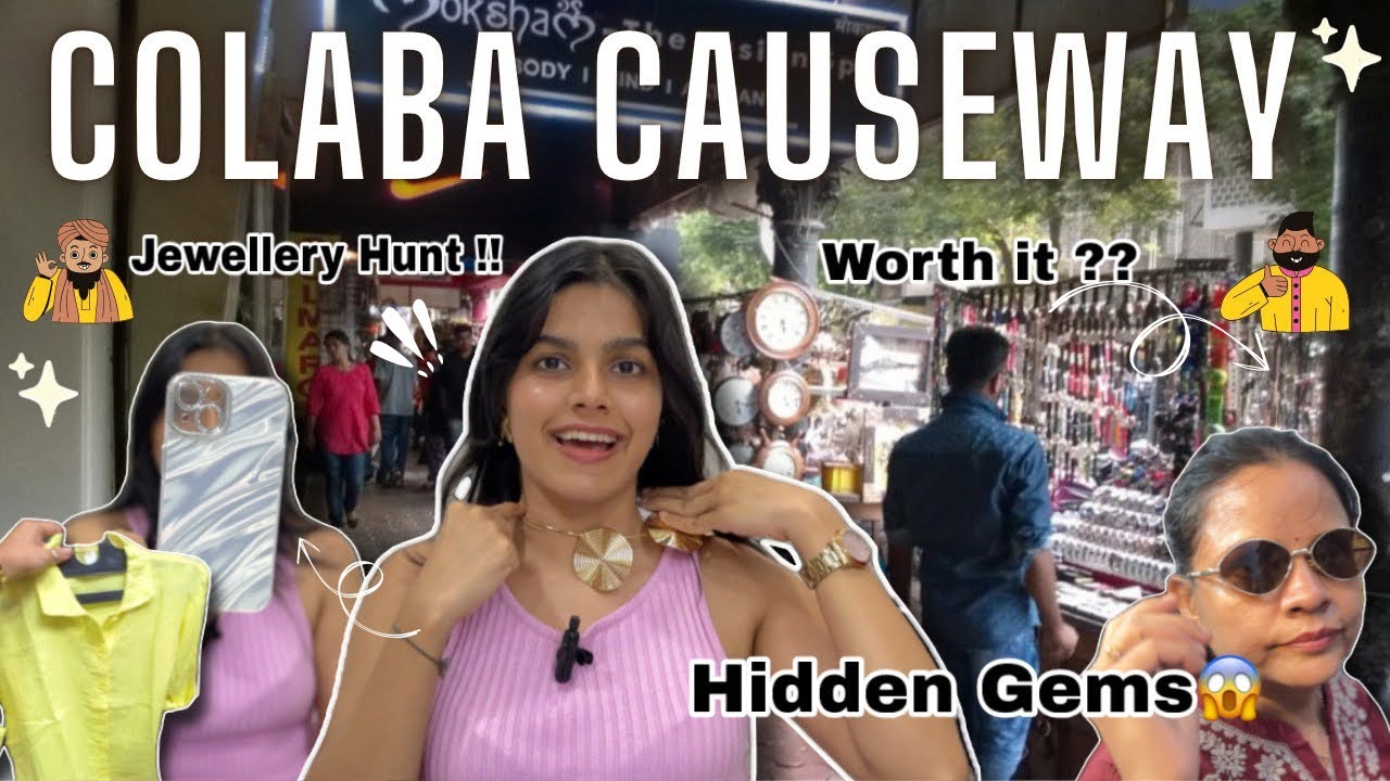 You NEED to watch this BEFORE you go to Colaba Causeway Market! Mumbai Street Shopping 2025 | Shruti