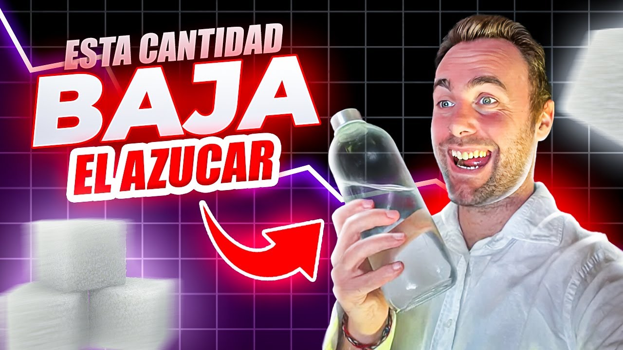 Cómo Beber Agua para Bajar la Glucosa📉 (Funciona Muy Rápido)