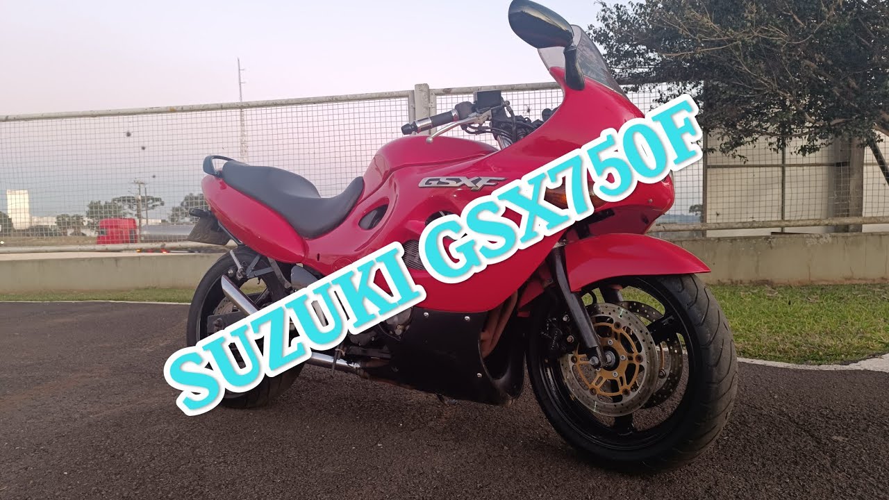 Avaliando Suzuki GSX 750F Monica #automobile #moto #suzuki #viral