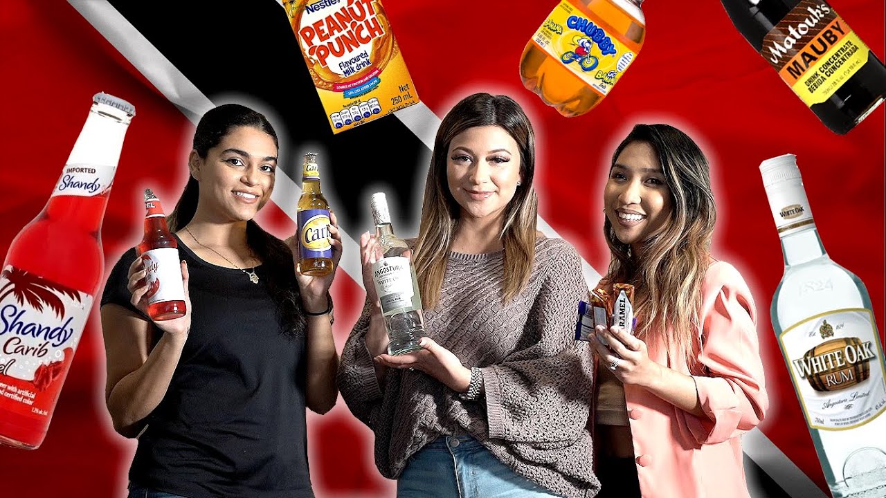 AMERICANS TRY TRINI DRINKS
