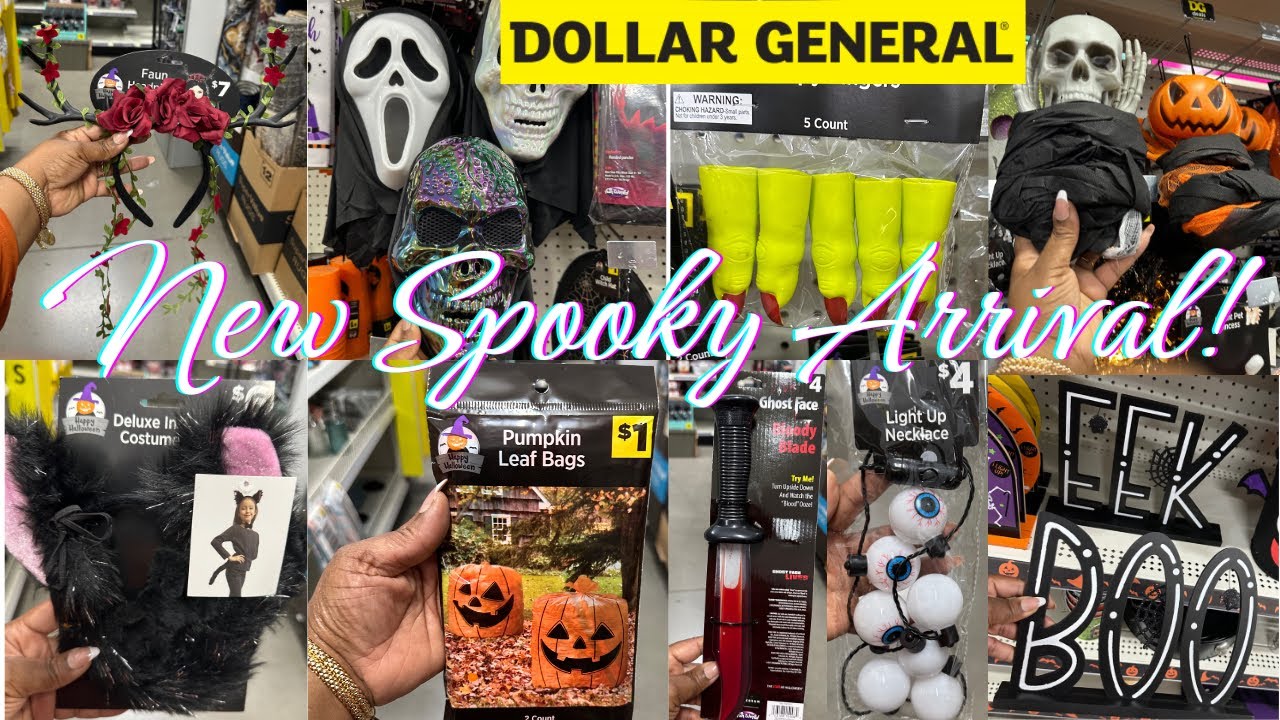 👻 DOLLAR GENERAL AFFORDABLE NEW HALLOWEEN ARRIVAL (YOU MUST SEE THIS) #DG #HALLOWEEN